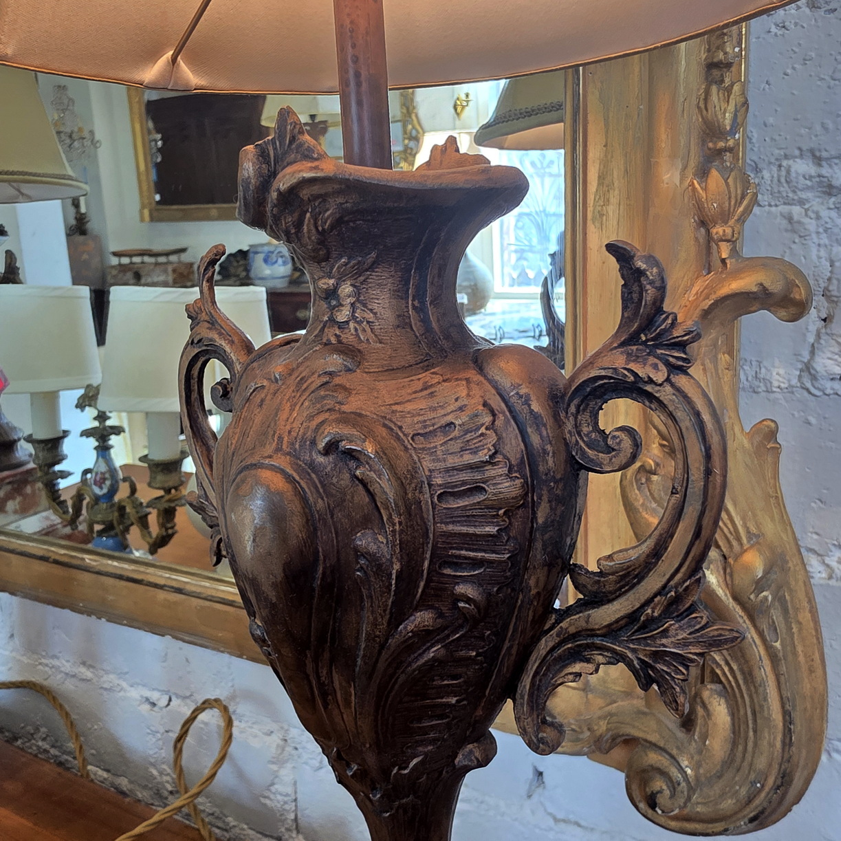A pair of Louis XV Table Lamps A pair of Louis XV Table Lamps